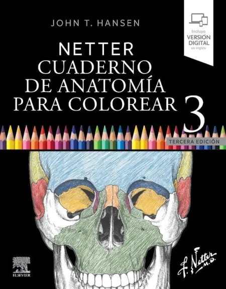 Netter. Cuaderno de Anatomía para Colorear