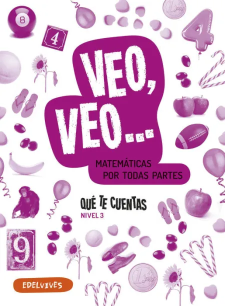 Qué te Cuentas - Matemáticas Manipulativas. Nivel 3