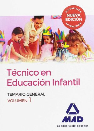 TECNICO EN EDUCACION INFANTIL VOLUMEN 1