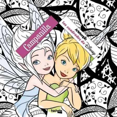 Arteterapia los Cuadrados de Campanilla Disney