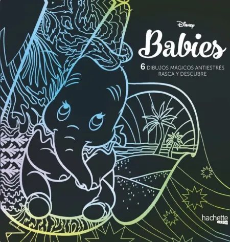Arteterapia Disney Babies 6 Dibujos Magicos Rasca