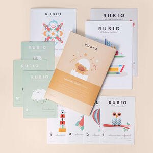 PACK CUADERNOS RUBIO EDUCACION INFANTIL + 3 AÑOS 2