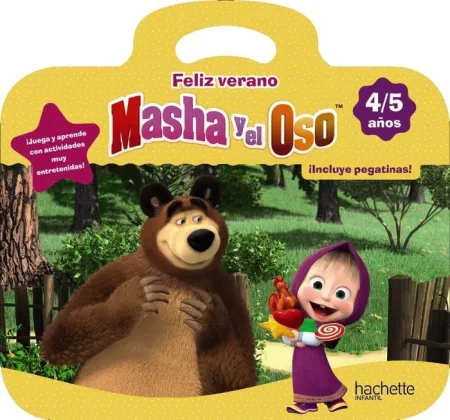 Feliz Verano con Masha y el Oso 4-5 Años