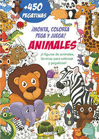 ANIMALES - 450 PEGATINAS