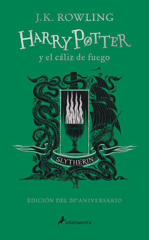 HARRY POTTER Y EL CALIZ DE FUEGO SLYTHERIN 20 ANIV