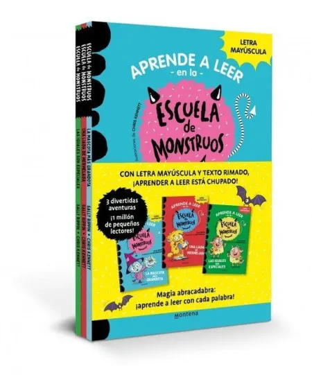 Pack Escuela de Monstruos (La Mascota Mas Grandota, una Liada de Mermelada, las