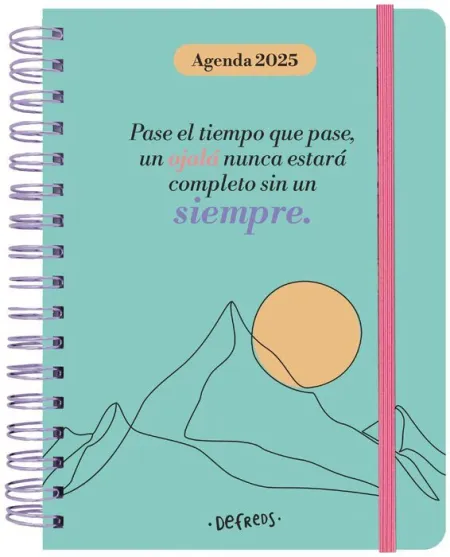 Agenda Anual Semanal 2025 Defreds