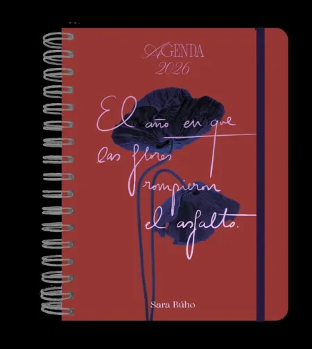 Agenda Anual Diaria 2026 Sara Buho