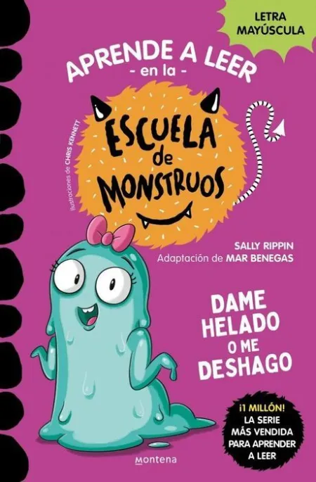 Aprende a Leer Escuela Monstruos 10 Dame Helado o