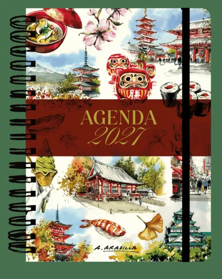 Agenda Anual Semanal 2027 Alicia Aradilla