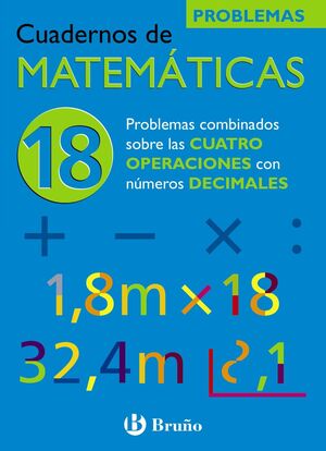 CUAD.MATEMATICAS Nº18 PROBLEMAS BRUÑO