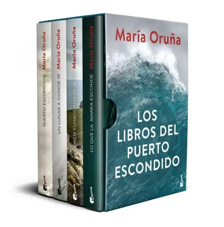 Estuche los Libros del Puerto Escondido