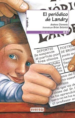 EL PERIODICO DE LANDRY   ANDREW CLEMENTS  EVEREST