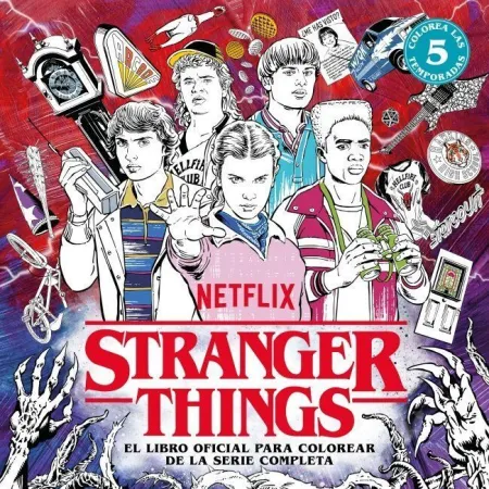 Stranger Things el Libro Oficial para Colorear de