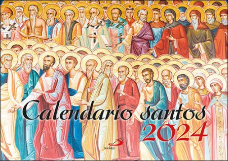 Calendario de Pared Santos 2024