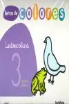 Lectoescritura Letras de Colores 3 Pauta