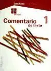 Cuaderno Comentario de Texto 1 eso