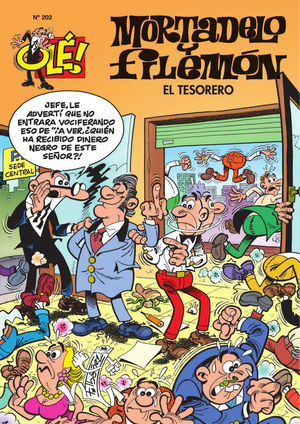 OLE MORTADELO Y FILEMON 202 EL TESORERO