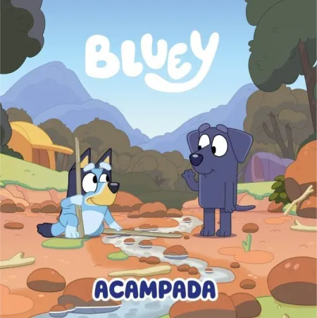 Bluey un Cuento Acampada