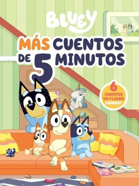 Bluey Recopilatorio de Cuentos Mas Cuentos de 5 mi