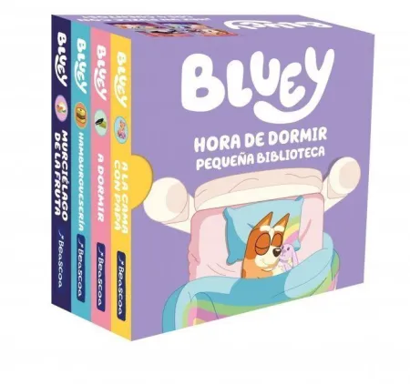 Bluey. Libro Juguete - Hora de Dormir. Pequeña Bib