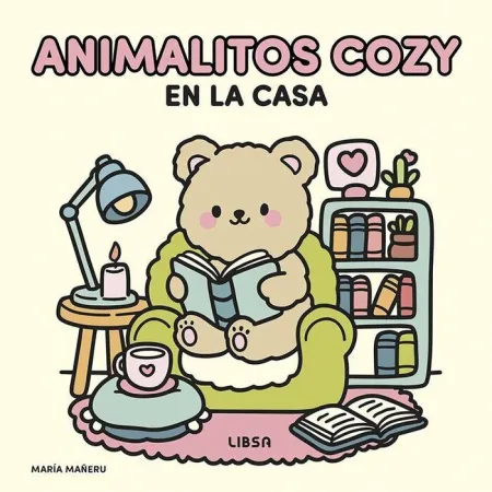 Animalitos Cozy en la Casa- Colorear