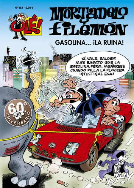 Ole Mortadelo 183 Gasolina a la Ruina