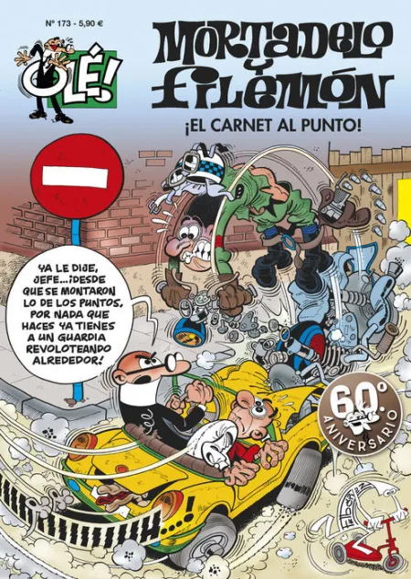 Ole Mortadelo 173 el Carnet Al Punto