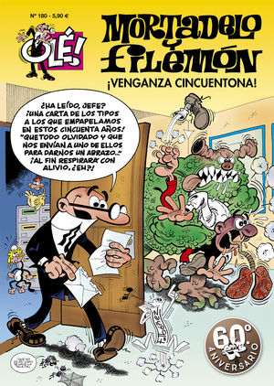 OLE MORTADELO Y FILEMON 180 VENGANZA CINCUENTONA