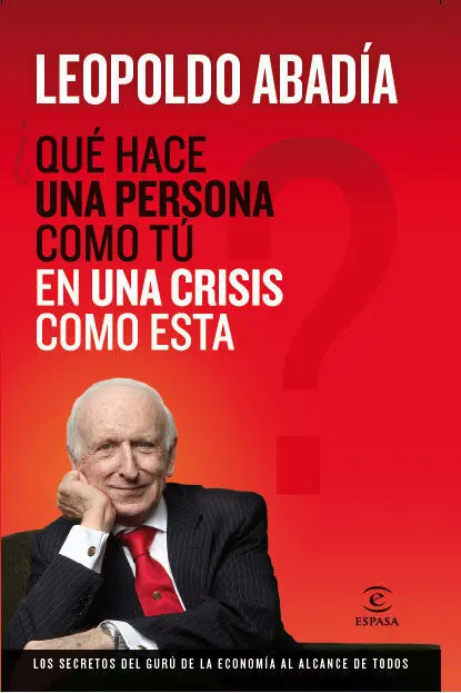 Que Hace una Persona Como tu en una Crisis Como Es
