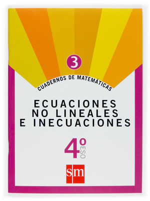 ECUACIONES NO LINEALES E INECUACIONES 4ºESO CUADER