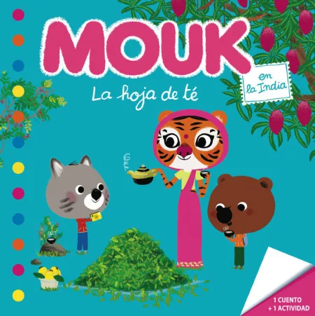 Mouk en la India. la Hoja de te