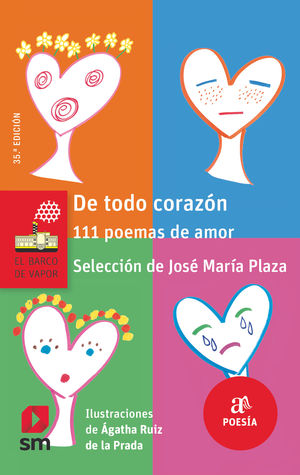 BVR.115 DE TODO CORAZON 111 POEMAS DE A