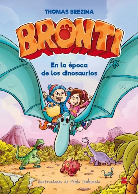 Bronti en la Epoca de los Dinosaurios
