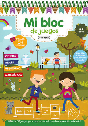 MI BLOC DE JUEGOS 6-7 AQOS