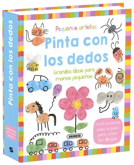 Caja de Manualidades Pinta con los Dedos