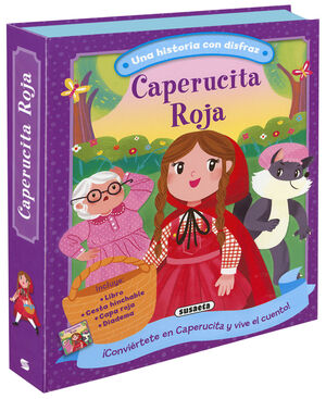 CAPERUCITA ROJA LIBRO +DISFRAZ