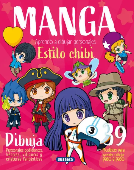 Manga Aprendo a Dibujar Personajes Estilo Chibi