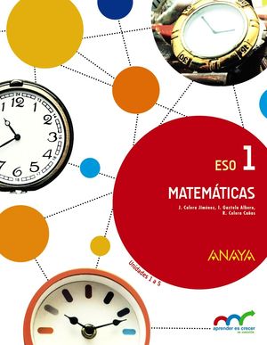 MATEMATICAS 1ºESO ANAYA