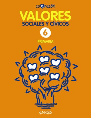 VALORES SOCIALES Y CIVICOS 6EP ANAYA