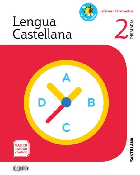 Lengua Castellana, Mochila Ligera, 2 Primaria, Primer Trimestre, Saber Hacer Contigo