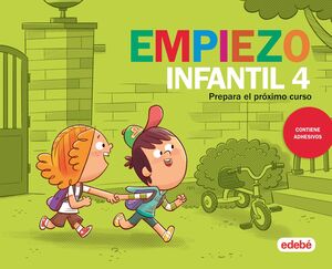 CUADERNO 3AÑOS 19 EMPIEZO INFANTIL 4 (CON ADHESIVO