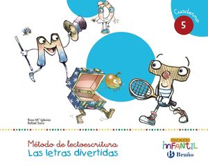 LETRAS DIVERTIDAS CUAD.5 EI 4AÑOS 16 LECTOESCRITUR