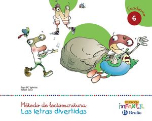 LETRAS DIVERTIDAS CUAD.6 EI 5AÑOS 16 LECTOESCRITUR