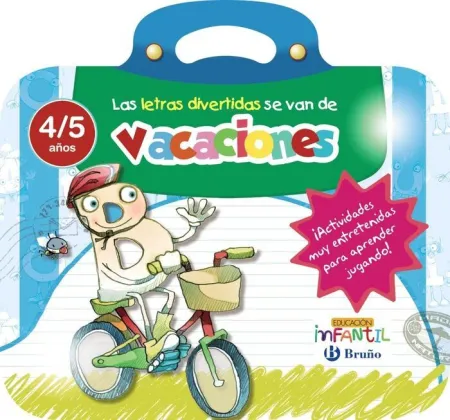 Vacaciones Letras Divertidas 4/5 Años