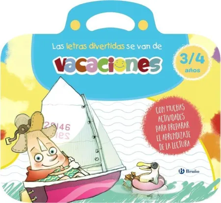 Letras Divertidas se Van de Vacaciones, las. 3-4 Años