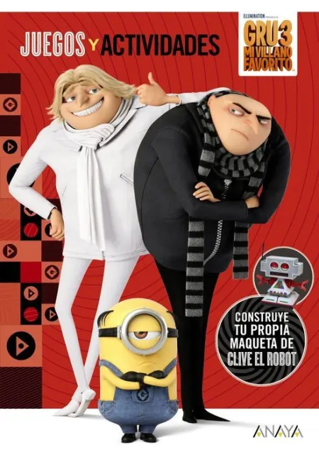 Juegos y Actividades Gru 3 mi Villano Favorito