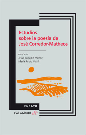 ESTUDIOS SOBRE LA POESIA DE JOSE CORREDOR-MATHEOS