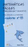 MATEMATICAS FACILES 18 PRIMARIA - 1ESO