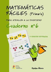 CUAD. MATEMATICAS FACILES NÂº6 EQUIPO ABACO